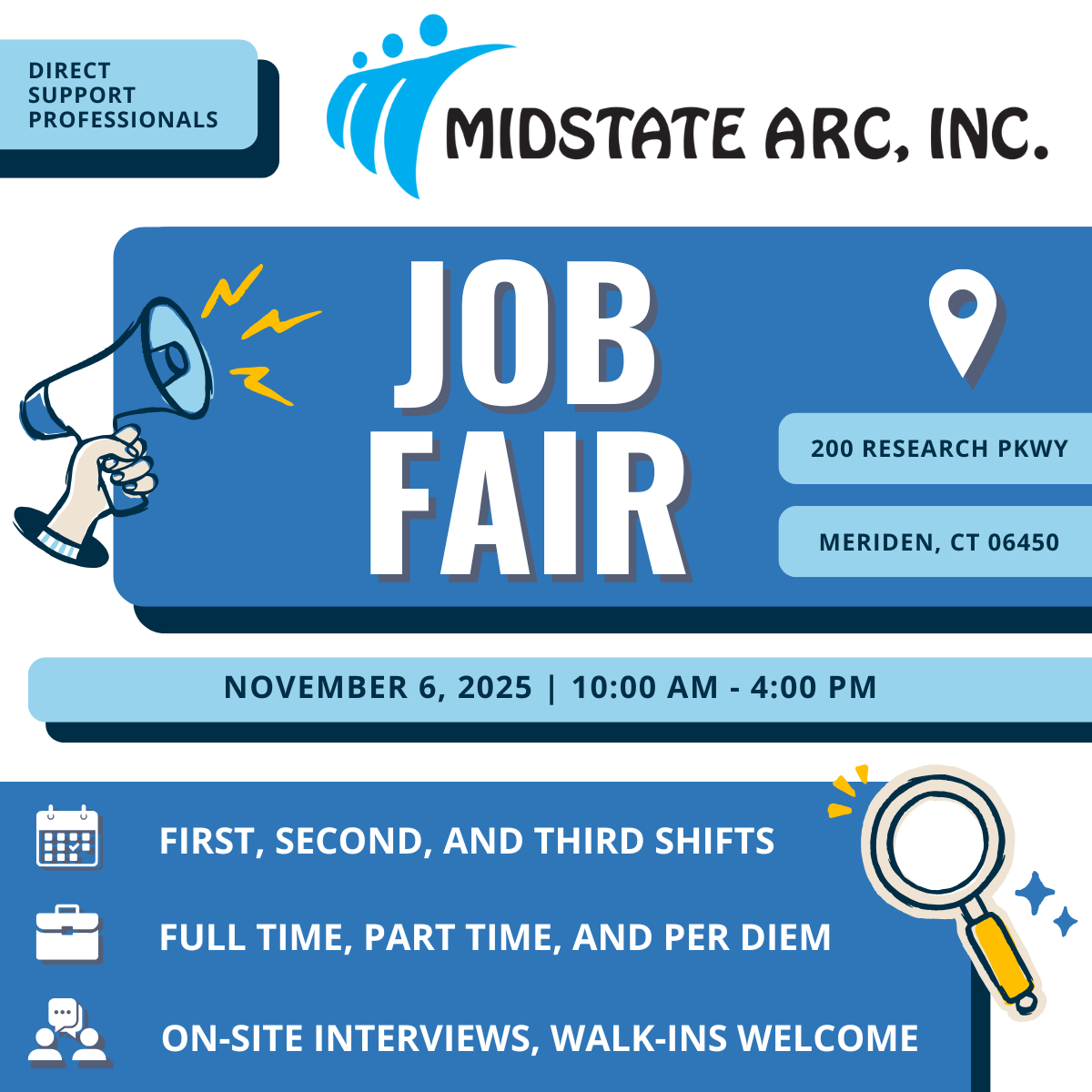 November Job Fair Social Media Post 2025